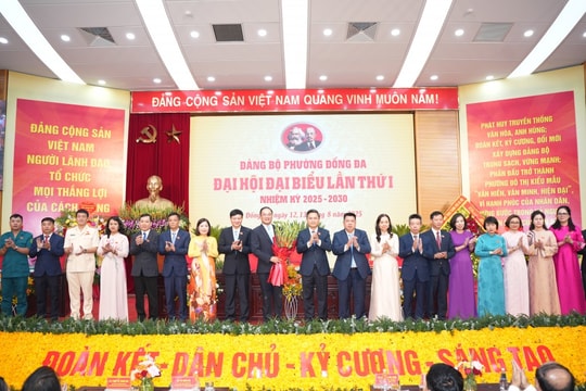 Đại hội Đảng bộ phường Đống Đa lần thứ nhất Hướng tới xây dựng đô thị kiểu mẫu "Văn hiến, văn minh, hiện đại"