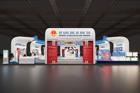 Triển lãm "80 năm giáo dục và đào tạo phát triển đất nước"