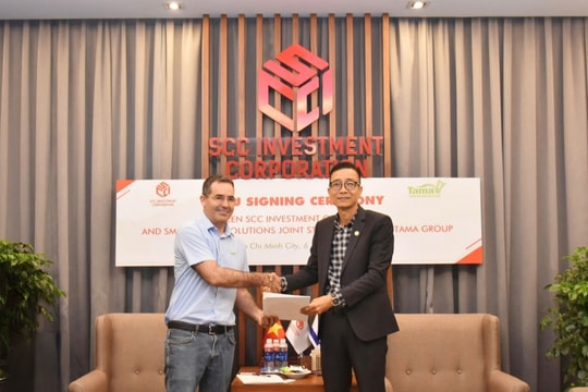Lễ ký kết MOU giữa SCCI và STS JSC Hợp tác vì sự phát triển chung của 2 doanh nghiệp