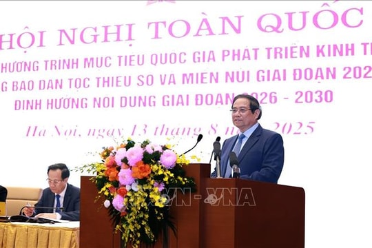 Thủ tướng Phạm Minh Chính: Phát triển vùng đồng bào dân tộc thiểu số là mệnh lệnh từ trái tim