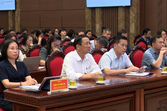 Hà Nội: 16.200 đại biểu dự hội nghị về đổi mới công tác xây dựng và thi hành pháp luật