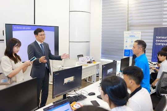 Samsung Việt Nam đào tạo về công nghệ cao cho 330 sinh viên