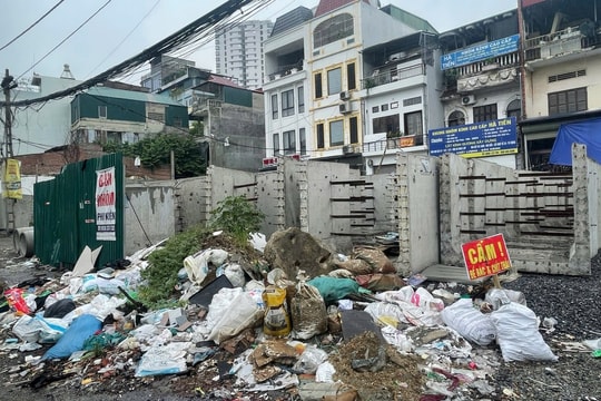 Dự án mở rộng đường Tam Trinh vẫn ngổn ngang sau gần 10 năm thi công