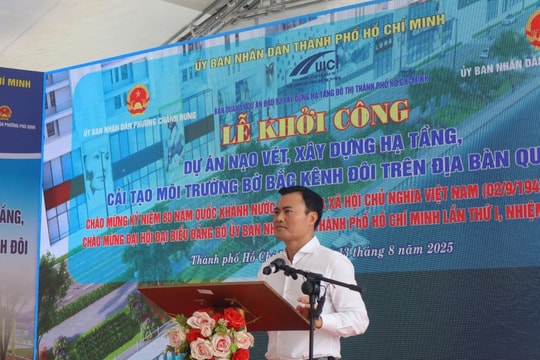 Khởi công dự án Bắc Kênh Đôi hơn 7.300 tỷ đồng
