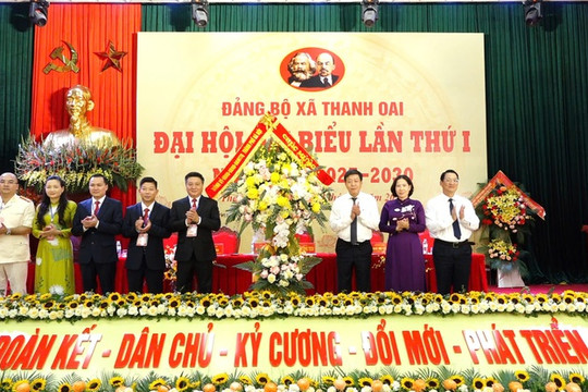 Phấn đấu đưa Thanh Oai trở thành xã đô thị xanh, sinh thái, nông thôn hiện đại  ​