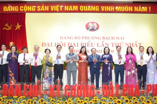 Phường Bạch Mai: Đột phá để xây dựng, phát triển giàu đẹp, văn minh, hiện đại