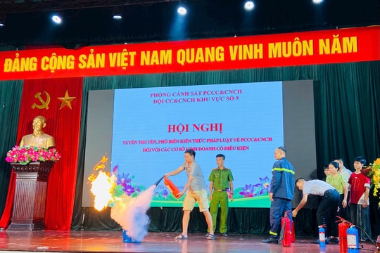 Tăng cường phòng cháy, chữa cháy tại các phường Hai Bà Trưng, Bạch Mai, Vĩnh Tuy