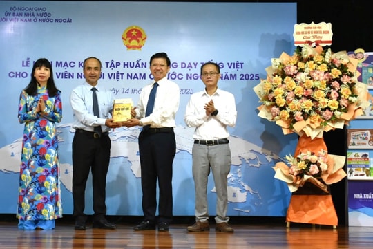 80 giáo viên kiều bào tham dự khóa tập huấn giảng dạy tiếng Việt