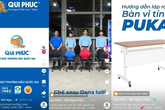 Phá vỡ định kiến ngành hàng, Qui Phúc thu về ngàn đơn nội thất cồng kềnh nhờ TikTok Shop