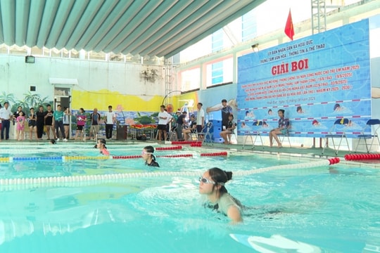 Học bơi để an toàn - hè vui khỏe, không đuối nước