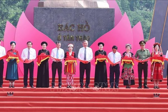 Tổng Bí thư Tô Lâm dự Ngày hội toàn dân bảo vệ an ninh Tổ quốc tại Tuyên Quang