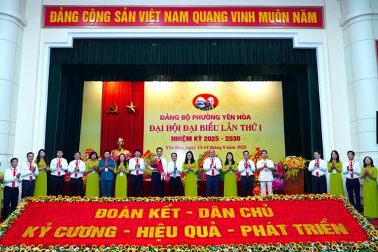 Xây dựng phường Yên Hòa phát triển nhanh và bền vững