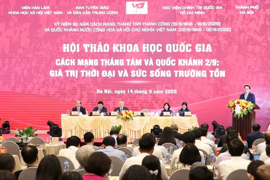 Cách mạng Tháng Tám và Quốc khánh 2-9: Giá trị thời đại và sức sống trường tồn