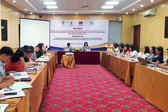 Phối hợp, phản ứng nhanh để thực hiện hiệu quả công tác trợ giúp pháp lý