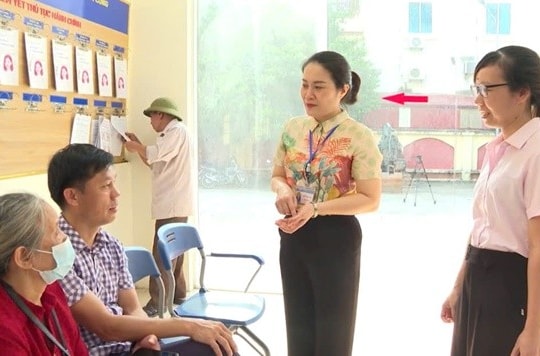 Xã Hoài Đức tiếp nhận hơn 2.000 bộ hồ sơ sau hơn 1 tháng vận hành bộ máy mới