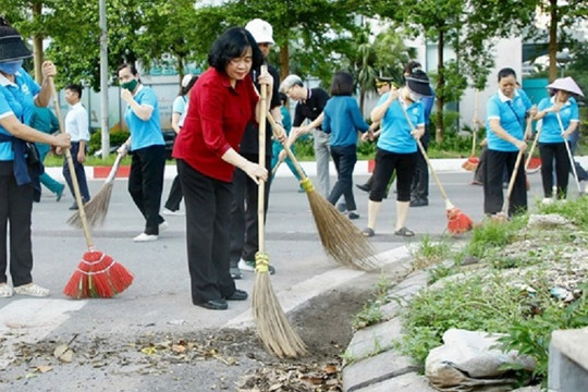 Phát động phong trào toàn dân chung tay bảo vệ môi trường chào mừng kỷ niệm 80 năm Quốc khánh 2/9