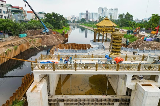 Tiến độ hồi sinh sông Tô Lịch: Quyết tâm "về đích" đúng hẹn