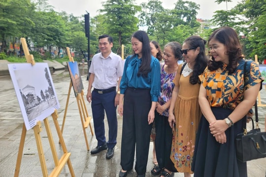 Phường Ba Đình tổ chức triển lãm “Gìn giữ truyền thống, vươn tới tương lai”