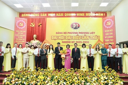 Đại hội đại biểu phường Phương Liệt (Hà Nội) Đẩy mạnh chuyển đổi số toàn diện, xây dựng chính quyền điện tử
