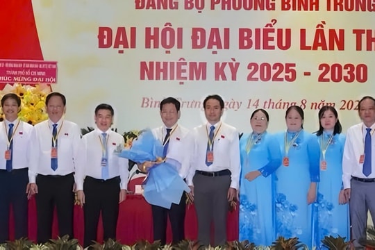 TP Hồ Chí Minh Phường Bình Trưng thúc đẩy phát triển các khu đô thị đa năng