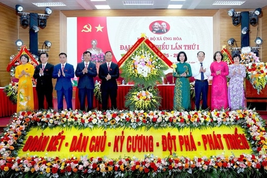 Xây dựng xã Ứng Hoà thịnh vượng, bản sắc, xanh, thông minh, hạnh phúc