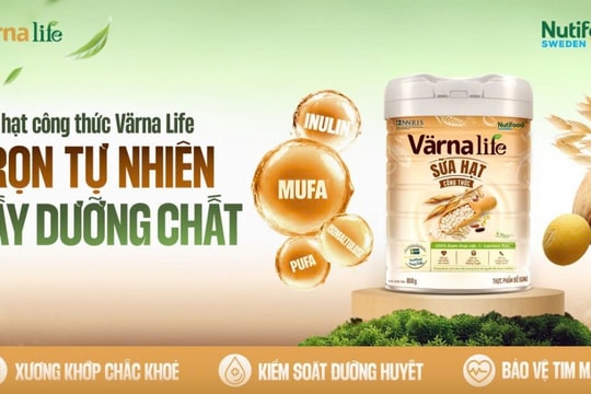 Sữa hạt công thức Värna Life, giải pháp dinh dưỡng từ thiên nhiên cho mỗi ngày tươi khỏe