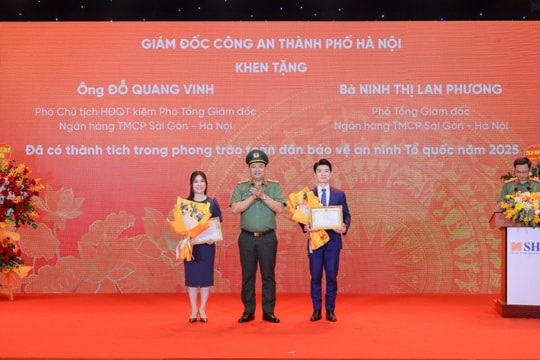 SHB được vinh danh vì đóng góp trong phong trào toàn dân bảo vệ an ninh Tổ quốc