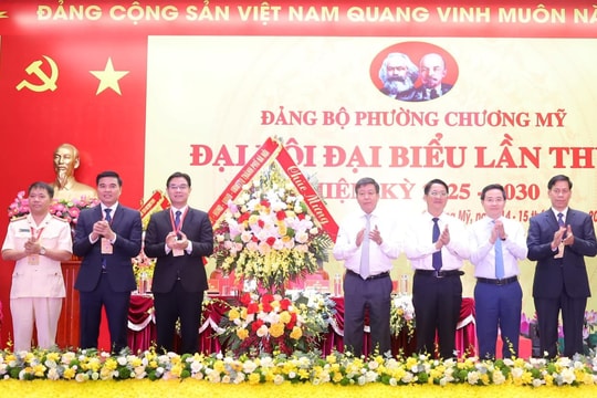 Phường Chương Mỹ xây dựng đô thị xanh, thông minh, trung tâm kết nối