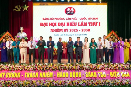 Xây dựng phường Văn Miếu - Quốc Tử Giám phát triển, vững bước trong kỷ nguyên mới