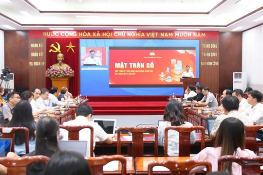 Triển khai nền tảng "Mặt trận số" và ứng dụng AI trong công tác Mặt trận các cấp