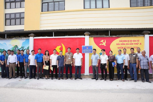 Chào mừng Đại hội Đảng bộ xã Hòa Xá lần thứ I, nhiệm kỳ 2025 – 2030: Người dân, doanh nghiệp Hoà Xá ủng hộ hơn 425 triệu đồng xây dựng các công trình