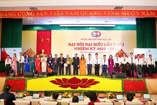 Lời cảm ơn của Đảng bộ phường Đại Mỗ