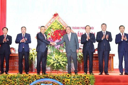Đại hội đại biểu Đảng bộ UBND thành phố Hà Nội lần thứ I, nhiệm kỳ 2025-2030 Tiên phong, đổi mới, hiện thực hoá khát vọng phát triển Thủ đô