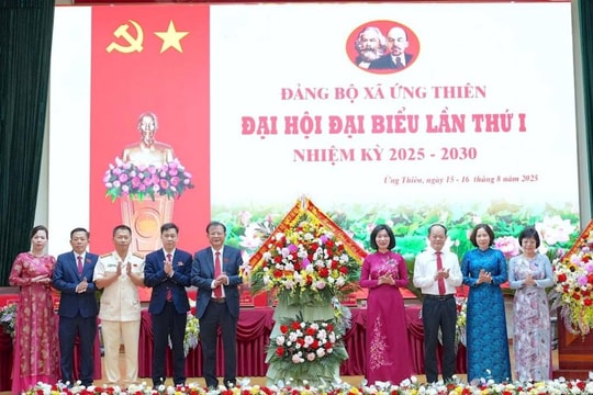 Xã Ứng Thiên phát huy nội lực, xây dựng quê hương giàu đẹp