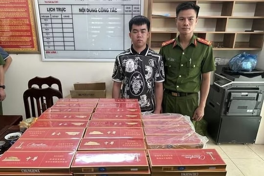 Quảng Ninh Bắt giữ lô thuốc lá nhập lậu đang trên đường đi tiêu thụ