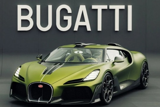 Chiêm ngưỡng Bugatti Brouillard - siêu phẩm độc bản mạnh 1.600 mã lực
