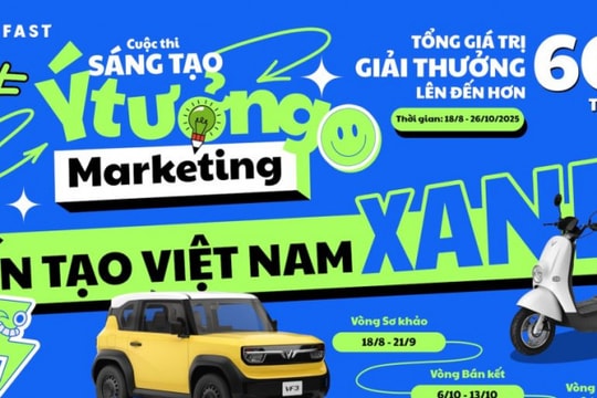 VinFast tổ chức cuộc thi “Kiến tạo Việt Nam xanh”