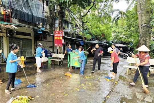 Khi mỗi phường, xã là một "tế bào" xanh - sạch để hiện thực hóa mục tiêu Hà Nội đẹp, văn minh