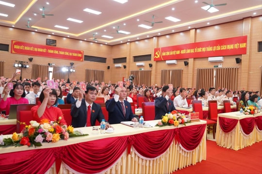 238 đại biểu dự phiên trù bị Đại hội đại biểu Đảng bộ xã Tây Phương lần thứ I