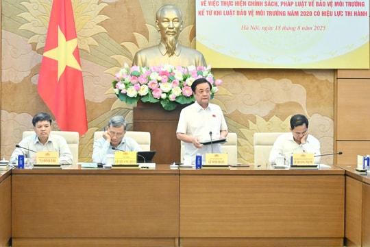 Còn 24 khó khăn, vướng mắc liên quan đến Luật Bảo vệ môi trường