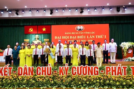 Xã Tân Vĩnh Lộc chú trọng phát triển đô thị bền vững và nâng cao đời sống Nhân dân