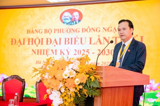 225 đại biểu dự phiên trù bị Đại hội Đảng bộ phường Đông Ngạc lần thứ I