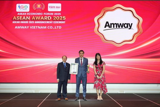 Amway Việt Nam: Khẳng định uy tín và vị thế dẫn đầu trong Top 5 doanh nghiệp tiêu biểu ASEAN