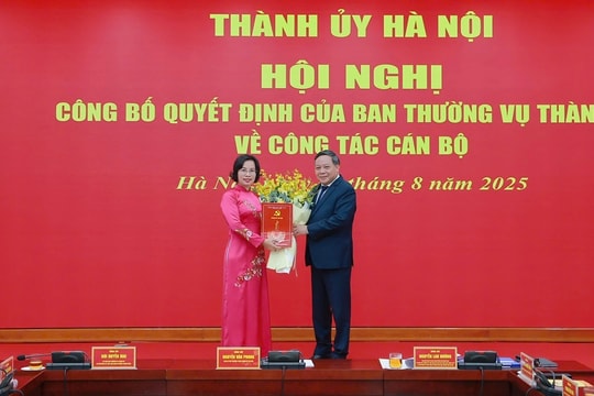 Điều động Bí thư Đảng ủy phường Thanh Xuân Bùi Huyền Mai về công tác tại Ủy ban MTTQ Việt Nam thành phố Hà Nội