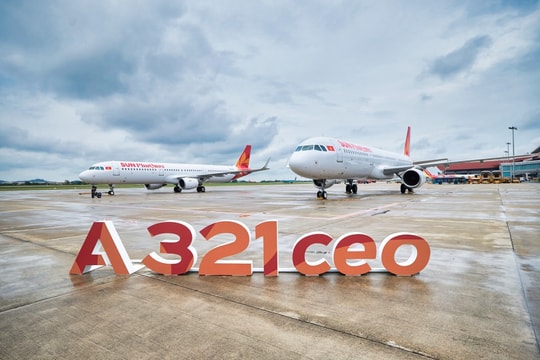 Sun PhuQuoc Airways đón 2 tàu bay Airbus A321CEO, tăng tốc hoàn thiện đội 8 tàu bay trong năm 2025