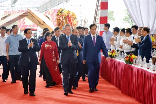 Đồng loạt khánh thành, khởi công 250 dự án, công trình trọng điểm trên địa bàn cả nước