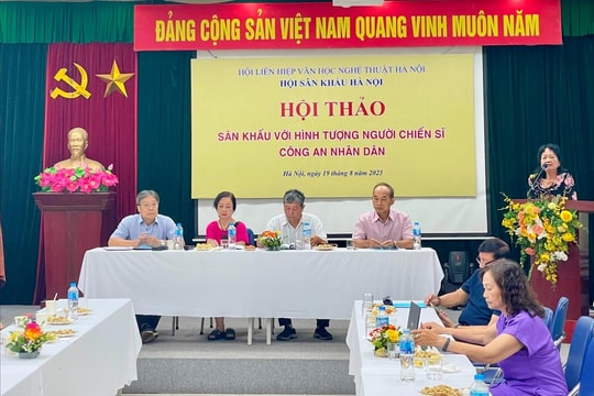 Sân khấu “bắt nhịp” với sự chuyển mình của lực lượng Công an nhân dân
