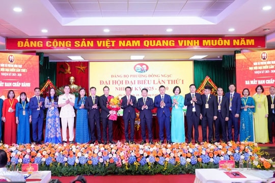 Đại hội Đảng bộ phường Đông Ngạc: Khai mở chặng đường phát triển mới với nhiều đột phá