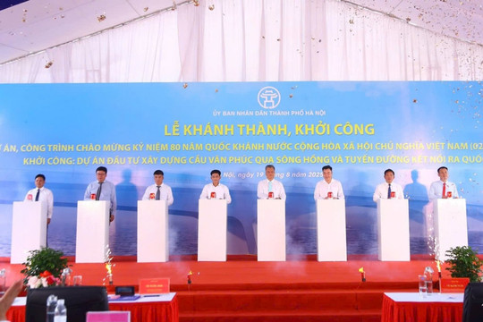 Khởi công Dự án đầu tư xây dựng cầu Vân Phúc và tuyến đường nối quốc lộ 32