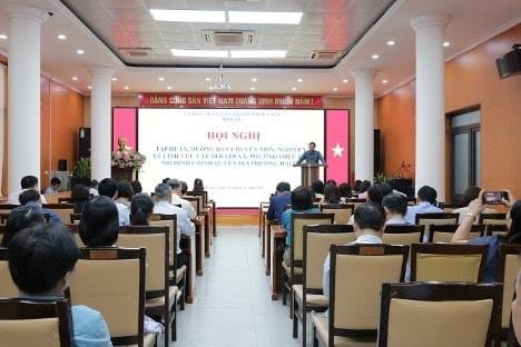 Thống nhất trong thực hiện nghiệp vụ về lĩnh vực y tế đối với xã, phường